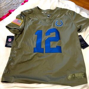 NWT - Women’s Andrew Luck Colts Nike Jersey - Green Size M